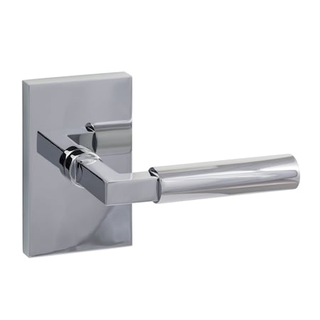 Sure-Loc Hardware Levanto Passage Rosette, Polished Chrome, Smooth Grip In Polished Chrome